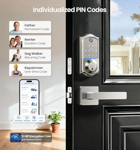 Fingerprint Smart Lock for Front Door — Smart Lock, Veise