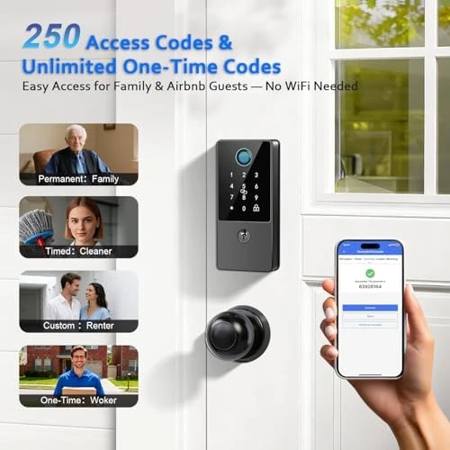 Smart Door Lock Deadbolt — Smart Lock, VOLIBeL
