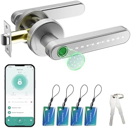 Smart Door Lock with Handle and Keypad — Smart Lock, Evanshow