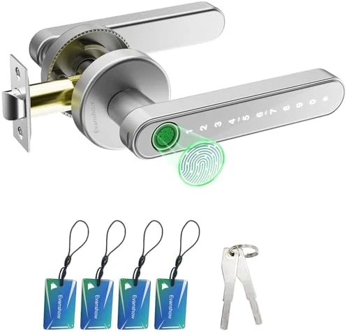 Smart Door Lock with Handle and Keypad — Smart Lock, Evanshow
