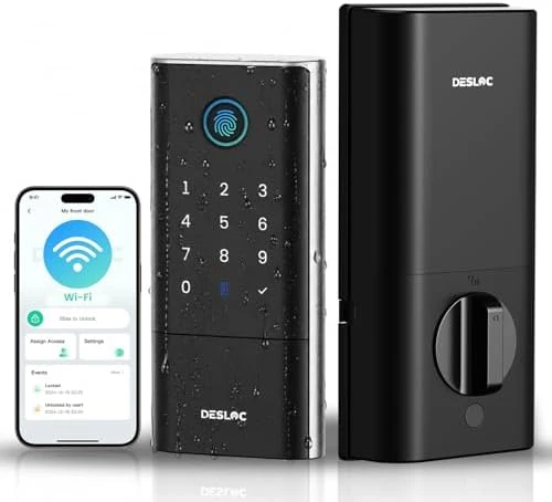 Smart Lock with 3D Fingerprint and WiFi — Smart Lock, DESLOC