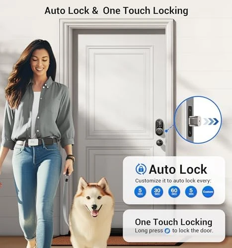 Smart Lock with Handle Set — Smart Lock, Veise