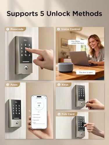 Wi-Fi Smart Lock D2 — Smart Lock, TCL