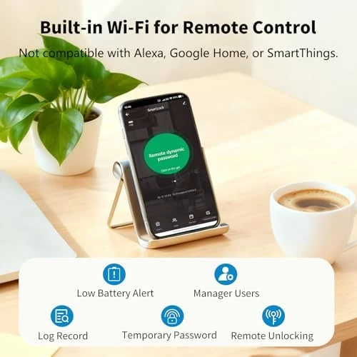 WiFi Smart Gate Lock — Smart Lock, EIYSIE