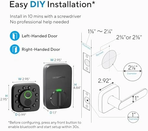 WiFi Smart Lock with Handle — Smart Lock, ULTRALOQ