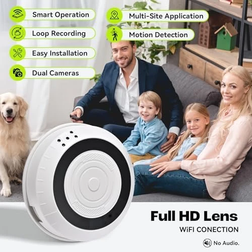 1080P HD Dual-Lens Security Camera — Security Camera, AUZEN