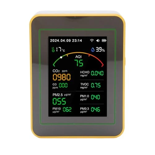 Air Quality Detector PM2.5 Meter PM10 Monitor CO2 Tester — Air Quality Monitor, LiebeWH