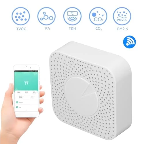 Air Quality Monitor with WiFi App Control — Air Quality Monitor, Klanata