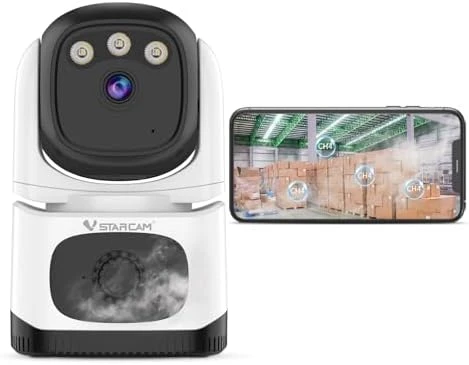 Indoor Security Camera with Smoke Detection — Security Camera, Vstarcam