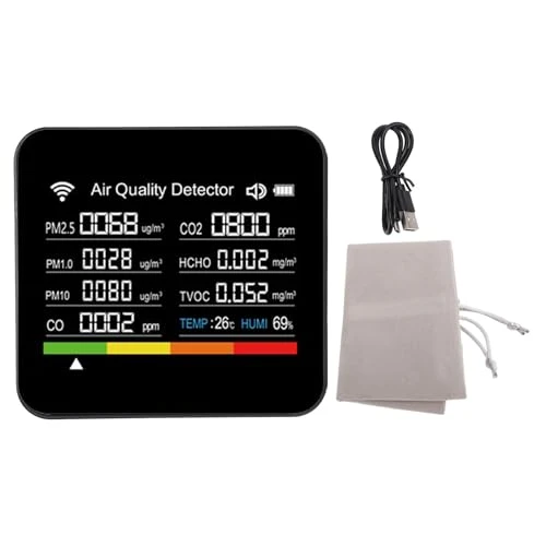 Smart Air Quality Meter 14 in 1 — Air Quality Monitor, Zunate
