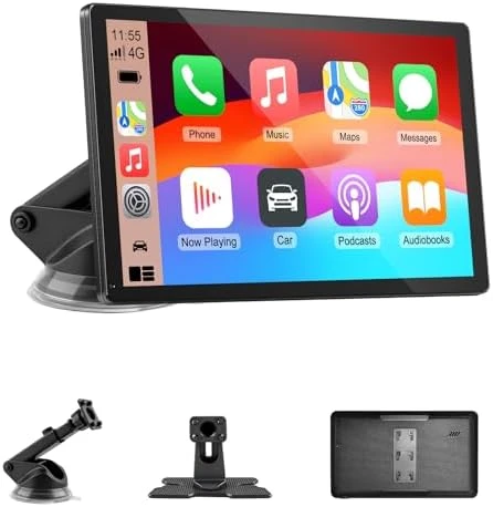 9'' Wireless CarPlay & Android Auto Screen — Car Infotainment System, GTVFS