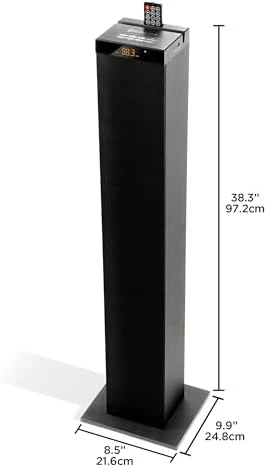Bluetooth Tower Speaker with Subwoofer Built in — Desk Lamp, Visit the GOgroove Store