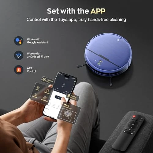 2-in-1 Robot Vacuum and Mop Combo — Robot Vacuum, iMartine