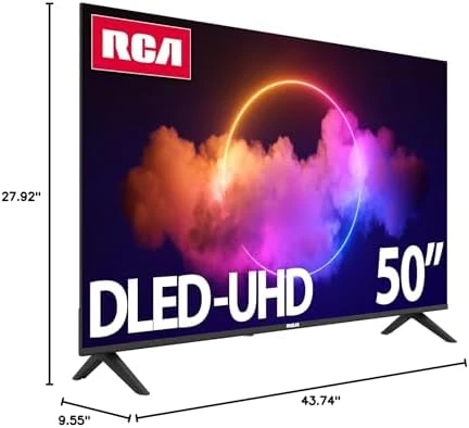 50-Inch UHD Smart Google TV — Smart TV, RCA