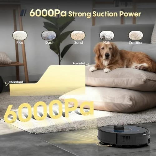 Robot Vacuum and Mop Combo — Robot Vacuum, Bagotte