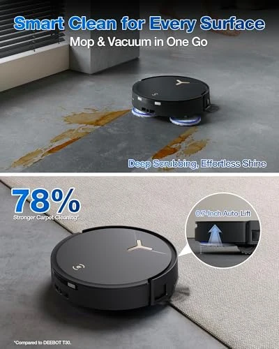 Robot Vacuum and Mop — Robot Vacuum, ECOVACS