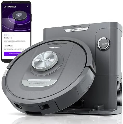 Self-Empty Robot Vacuum with NeverStuck Technology — Robot Vacuum, Shark