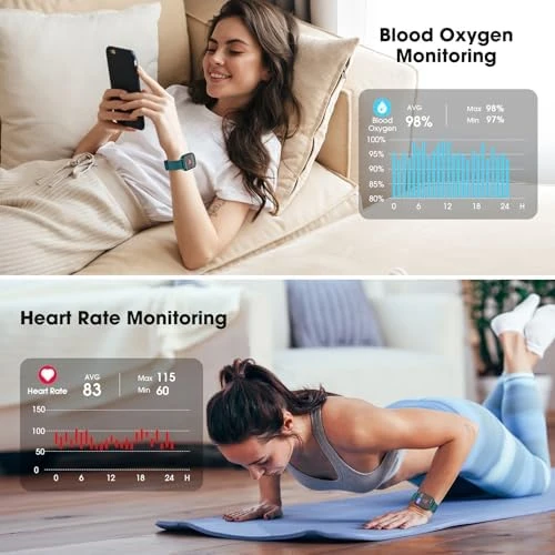 Fitness Tracker & Smart Watch — Fitness Tracker, POIUZET