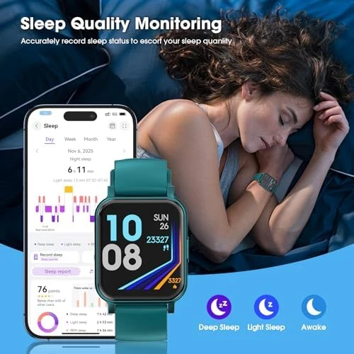Fitness Tracker & Smart Watch — Fitness Tracker, POIUZET