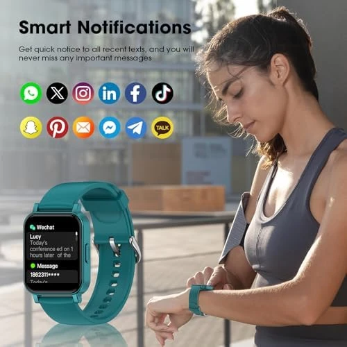 Fitness Tracker & Smart Watch — Fitness Tracker, POIUZET