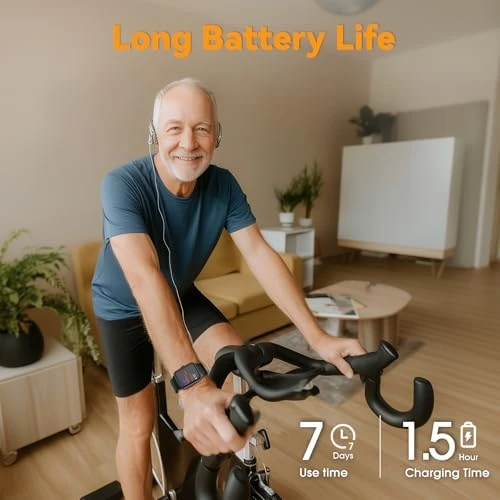 Pedometer Watch Senior Friendly — Fitness Tracker, DAVIKO