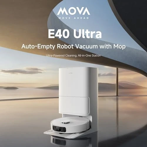 Robot Vacuum and Mop, 19000Pa Suction — Robot Vacuum, MOVA