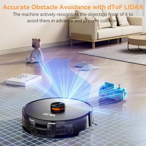 Robot Vacuum and Mop Combo — Robot Vacuum, ZCWA