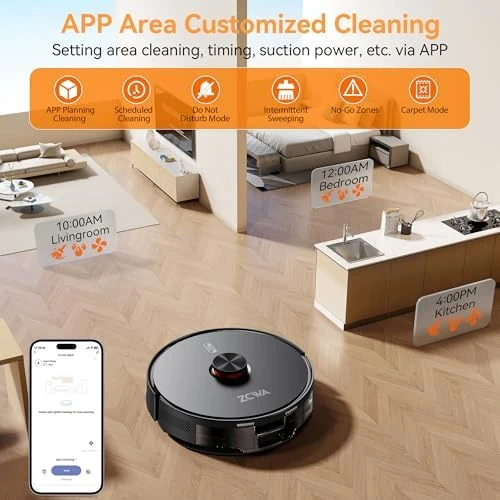 Robot Vacuum and Mop Combo — Robot Vacuum, ZCWA