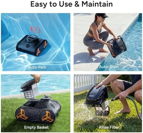 Robotic Pool Cleaner KN Series — Robot Vacuum, iGarden