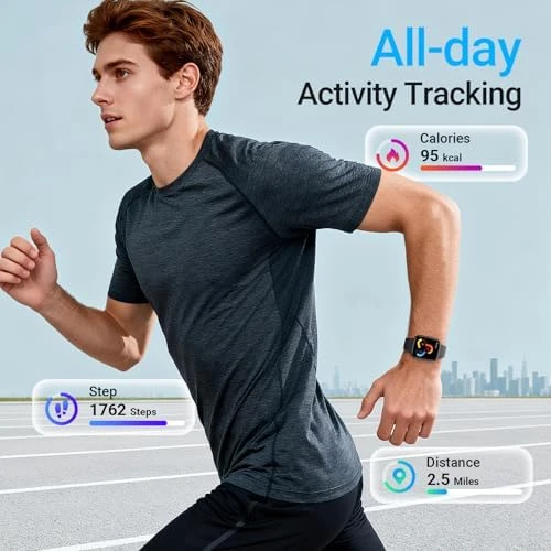 Smart Watch with AMOLED Display and Fitness Tracking — Fitness Tracker, Fitpolo