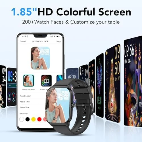 Smart Watch with 1.85" HD Display — Smart Watch, CASCHO