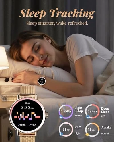 Smart Watch with Two Bands — Fitness Tracker, TOOBUR