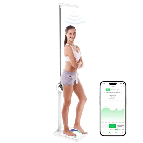 Digital Physician Scale with Ultrasonic Height and Weight Measurement — Smart Scale, Arboleaf
