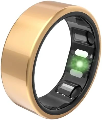 QRNT Smart Ring – Snug Fit – Size Up – Water-Resistant Titanium Fitness Tracker — Smart Ring, QALO