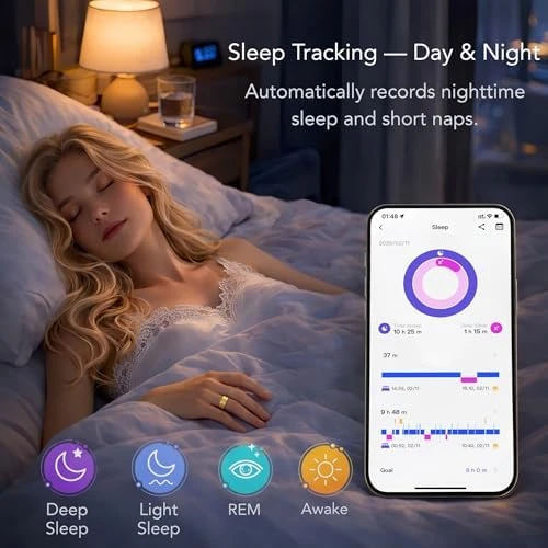Smart Ring Health & Fitness Tracker — Smart Ring, VIVIYO