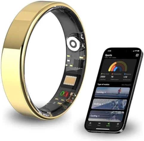 Smart Ring Ultra Thin 6.0mm Fitness Tracker — Smart Ring, PAERDUO