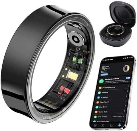 Smart Ring with Body Temperature Tracking — Smart Ring, AMOVAN