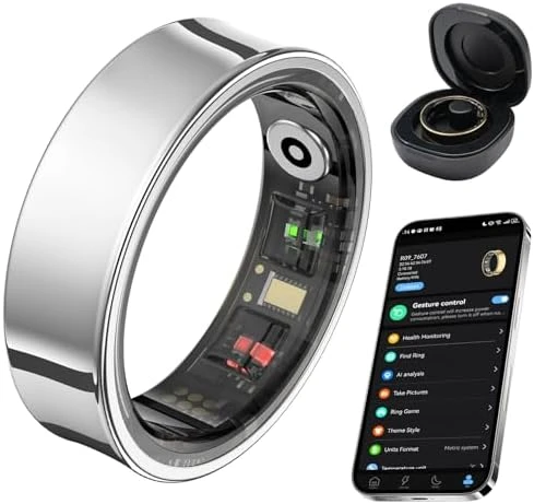 Smart Ring with Body Temperature Tracking — Smart Ring, AMOVAN