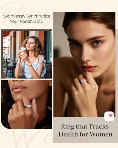 Smart Ring with Digital Charging Case — Smart Ring, Fvtga