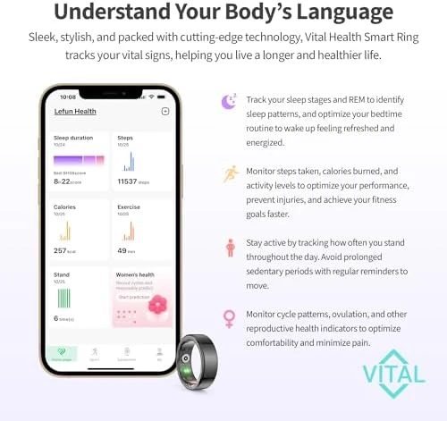 Vital Health Smart Ring — Smart Ring, Freeze2Trim