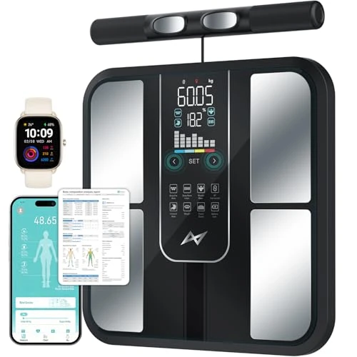 8-Electrode Smart Digital Bathroom Scale — Smart Scale, AXV
