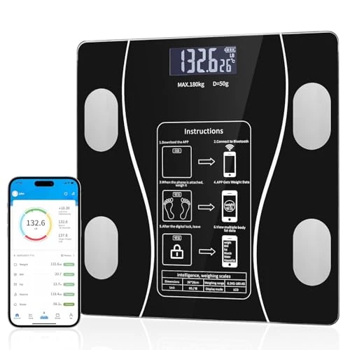 AI Scale for Body Weight and Fat Percentage — Smart Scale, HDView