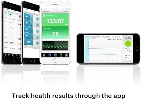 Bluetooth Blood Pressure Monitor- Wireless Upper Arm Cuff — Blood Pressure Monitor, MbH