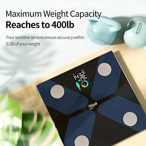 Body Fat Measuring Tape and Smart Scale — Smart Scale, Slimpal