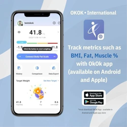 Digital Body Scale — Smart Scale, Trainr