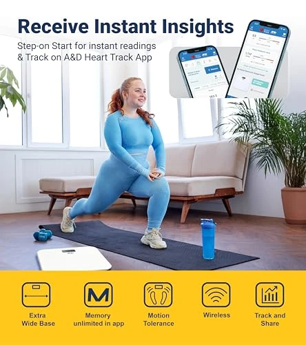 Digital Body Weight Scale — Smart Scale, A&D Medical