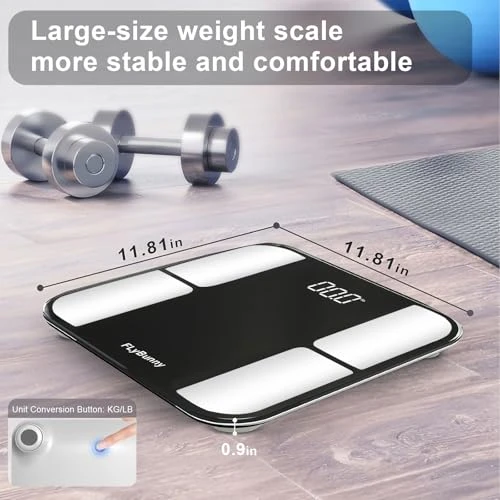 Extra Large Smart Body Fat Scale — Smart Scale, FlyBunny