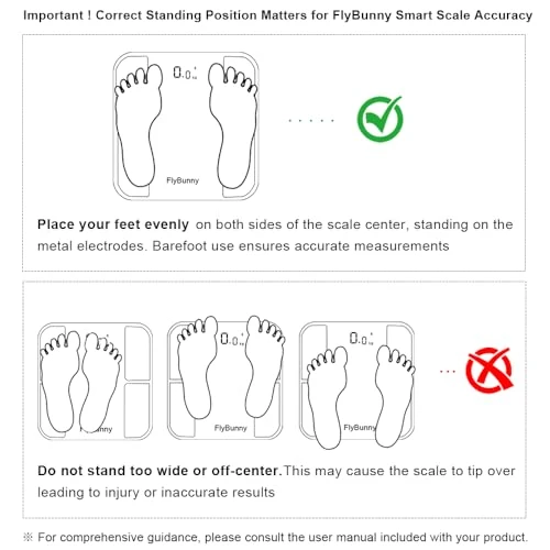 Extra Large Smart Body Fat Scale — Smart Scale, FlyBunny