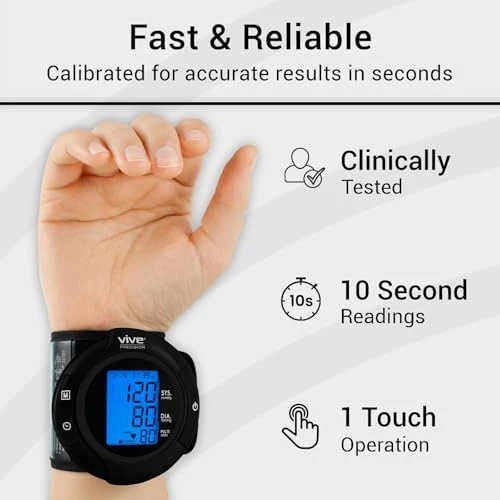 Precision Smart Wrist Blood Pressure Monitor — Blood Pressure Monitor, Vive Precision