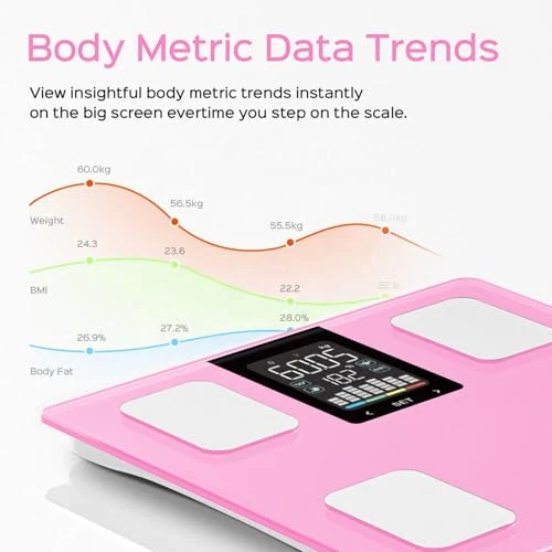 Smart Body Fat Scale, Bluetooth Composition Analyzer — Smart Scale, HAIZHIHUI